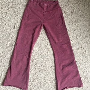 Pink Aerie Flare Pants